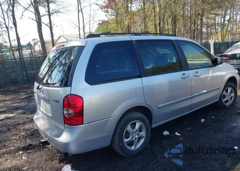 2002 Mazda Mpv Es/Lx z USA, uszkodzony, nr VIN JM3LW28AX20313510